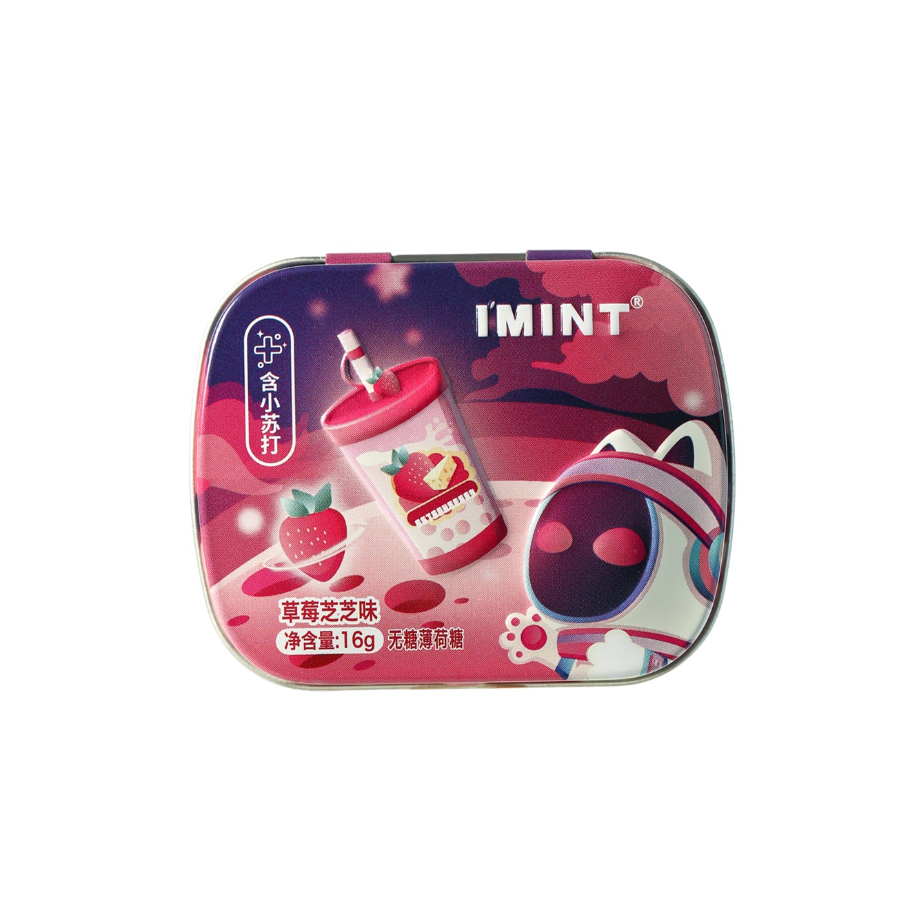 I'MINT Metaverse Cat Series Suger Free Mint 16g