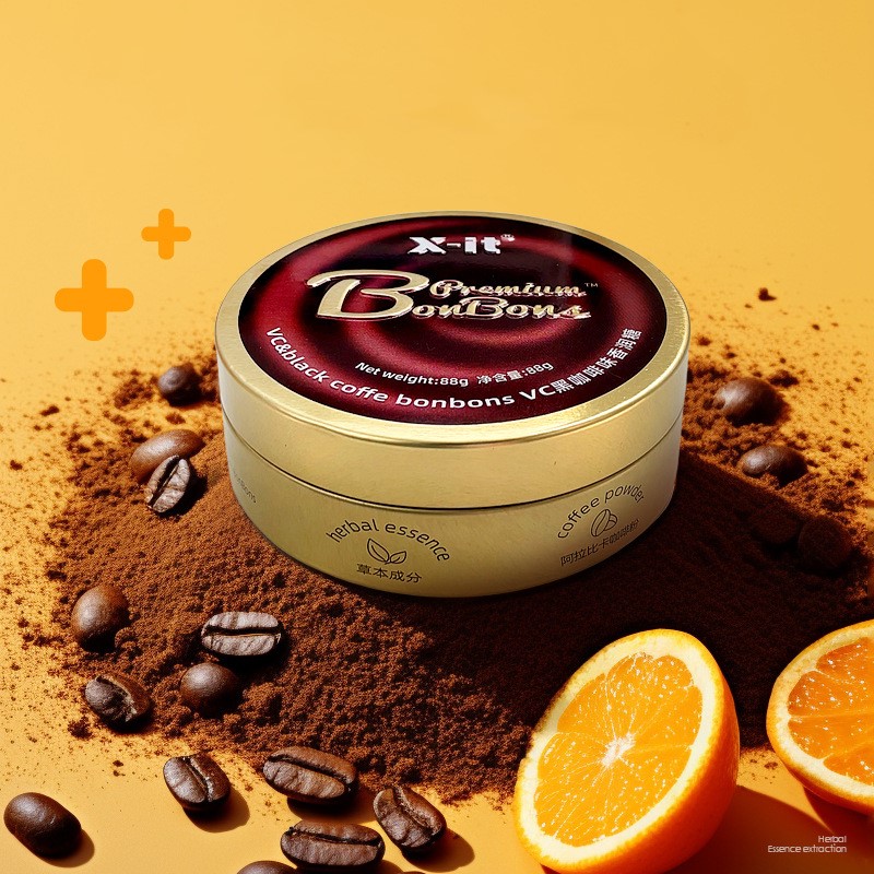 X-it VC黑咖啡味香润糖88g