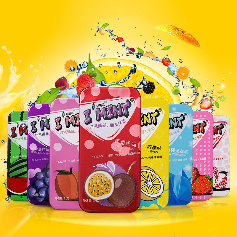 I'MINT Sugar Free Mints 21g