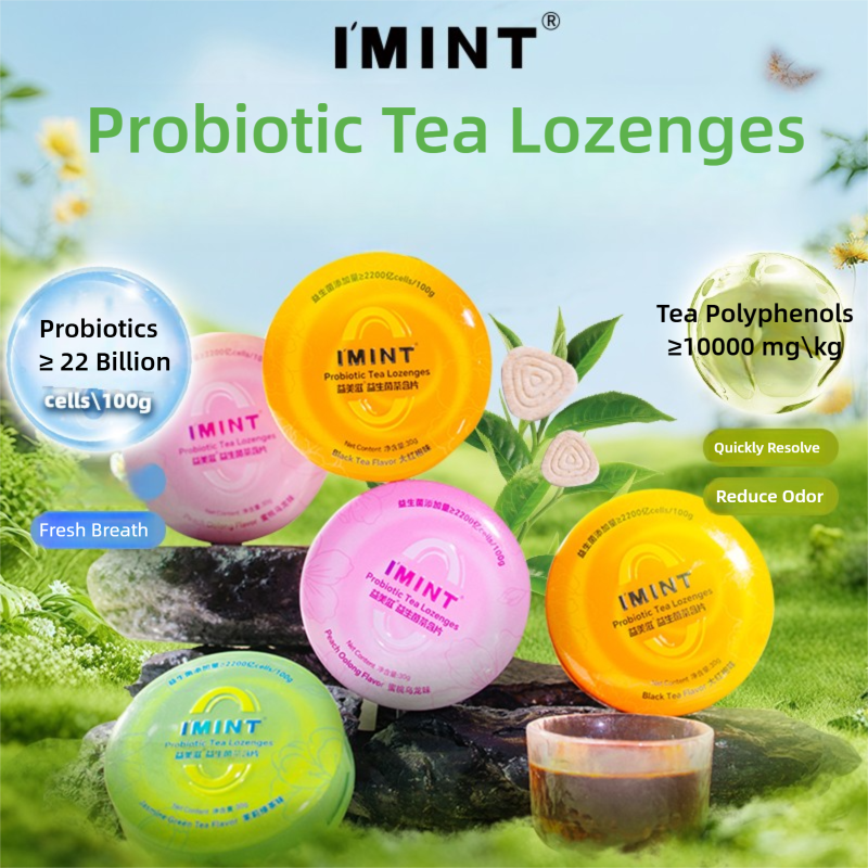 I'MINT Probiotic Tea Lozenges 30g