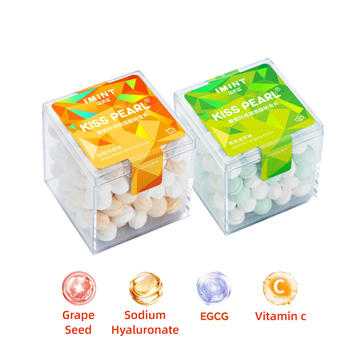 I’MINT Grape Seed & Sodium Hyaluronate Lozenge