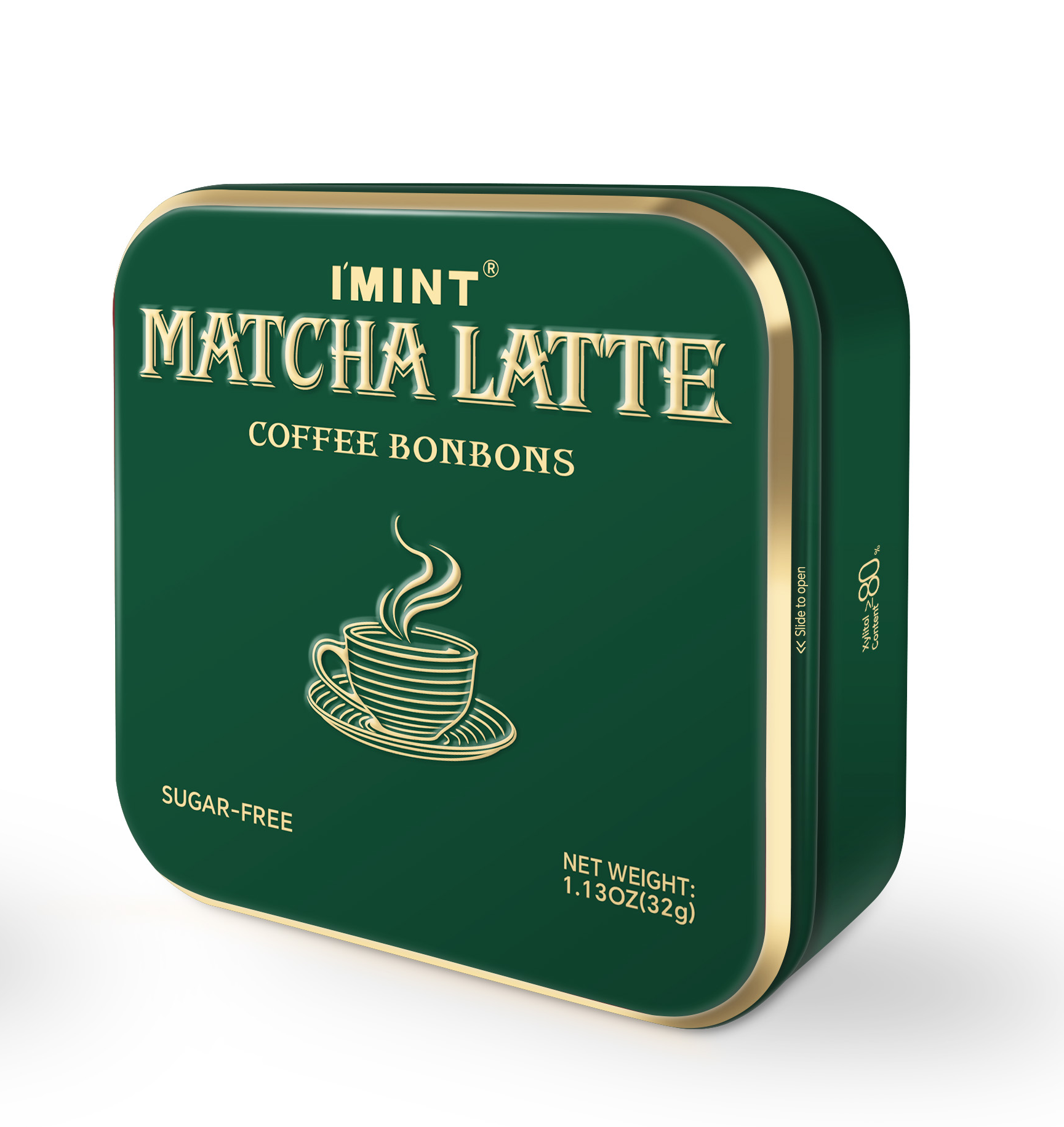 Sugar-free Matcha Latte Coffee Bonbons