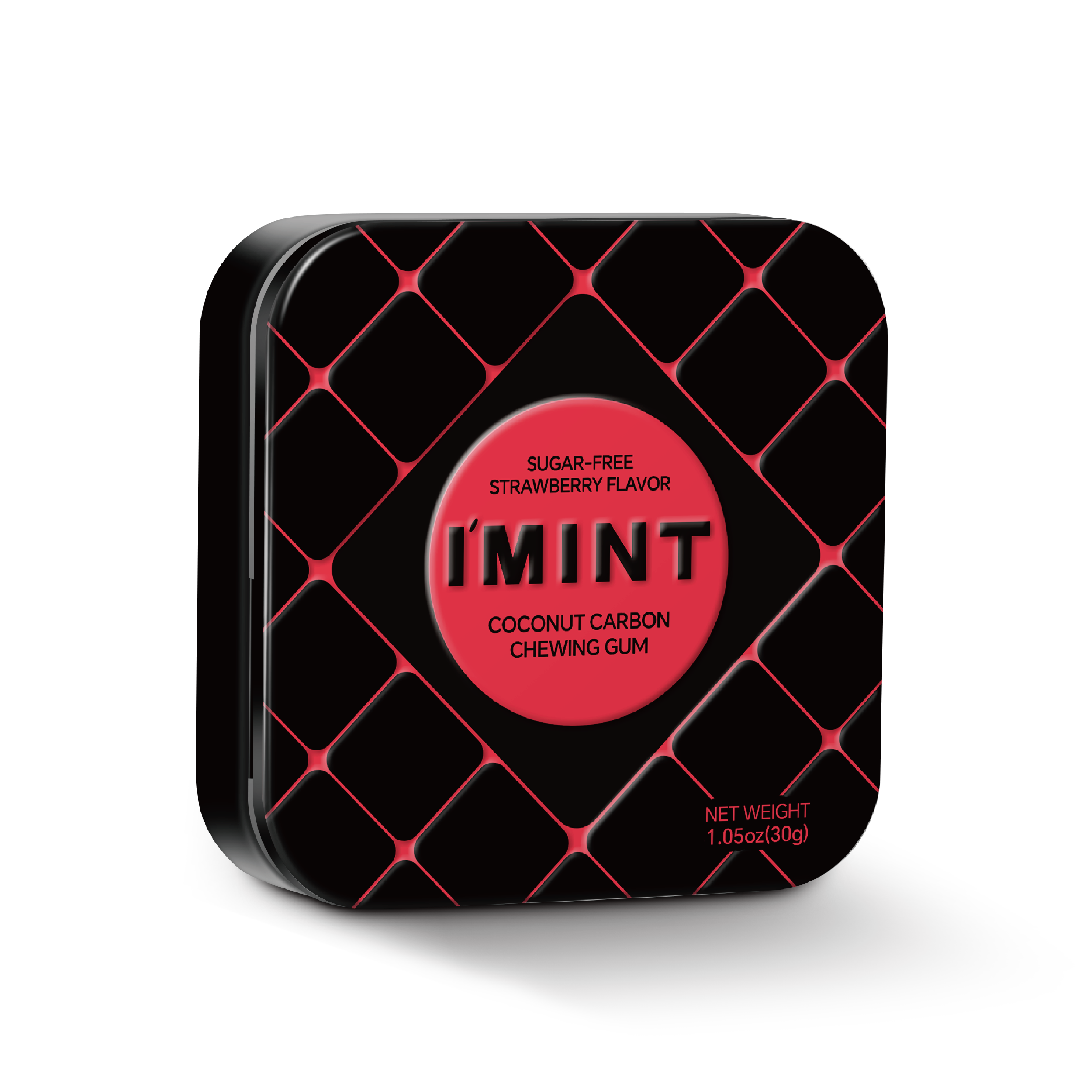 I'MINT Coconut Carbon Chewing Gum(Strawberry Flavor) 30g